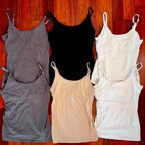 Maternity/Nursing Tank Tops lot of 6 in Size XS